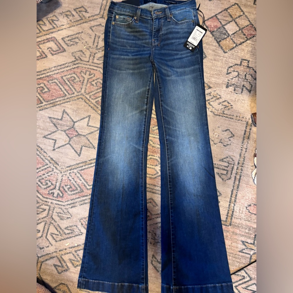 Citizens Of Humanity Dark Blue Flare Jeans